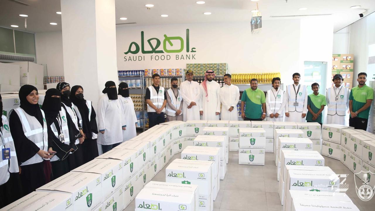 300 Families Benefit from Al-Ahli’s “Ramadan Basket”