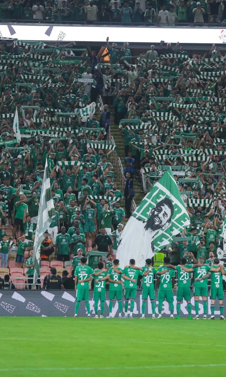 Al-Ahli Fans Show Their Dominance in the 2023-2024 Roshn Saudi League