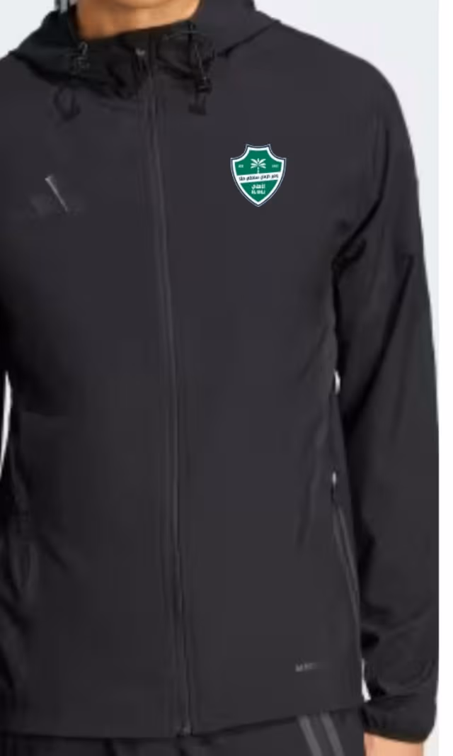 Al Ahli 25/26 Travel Jacket Black