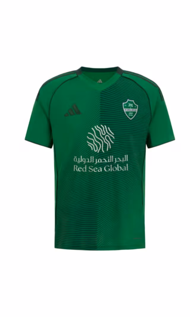 Al Ahli 25/26 Youth Home Jersey Green