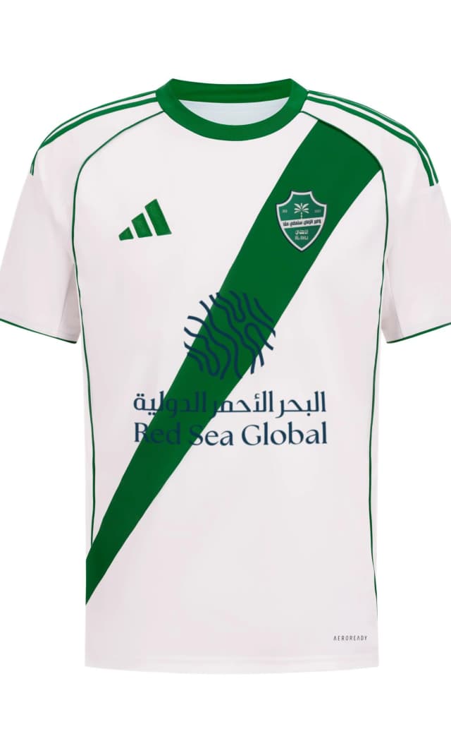 Al Ahli 25/26 Adult Away Jersey White
